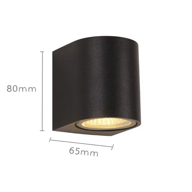 Applique murale LED 5W extérieure réglable pliante étanche IP65