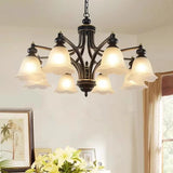 lustre rétro de style campagnard pour décoration intérieure