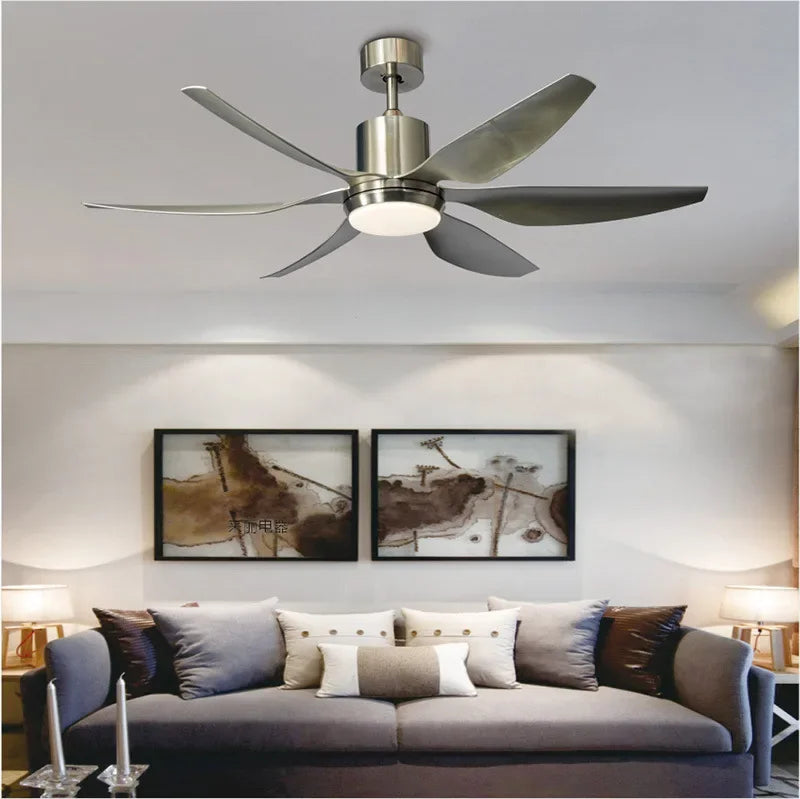 plafonnier industriel rétro avec lumière et ventilateur à distance