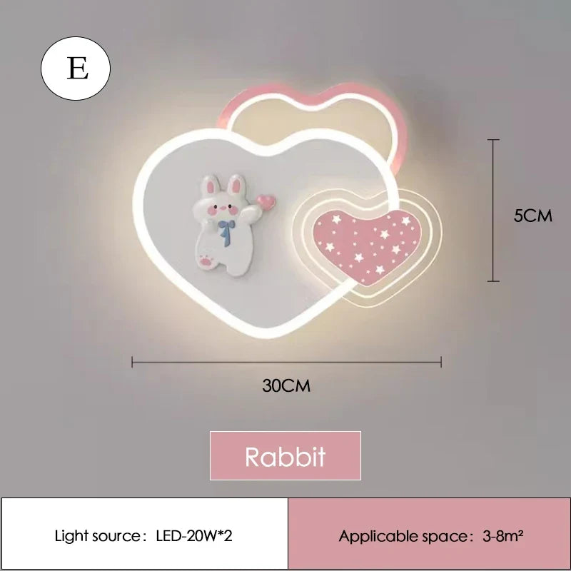 lampe de chevet mignonne pour chambre de princesse avec nœud rose