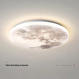 Plafonnier design moderne en forme de lune pour intérieur créatif