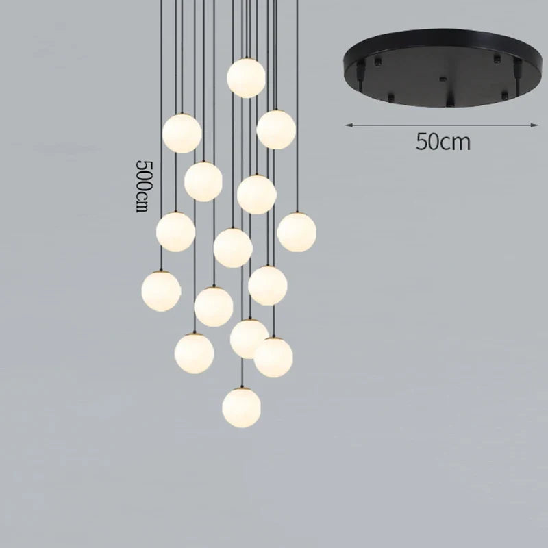Nordique décor à la maison salle à manger suspension lumières éclairage intérieur plafonnier suspension lustre lampes pour salon