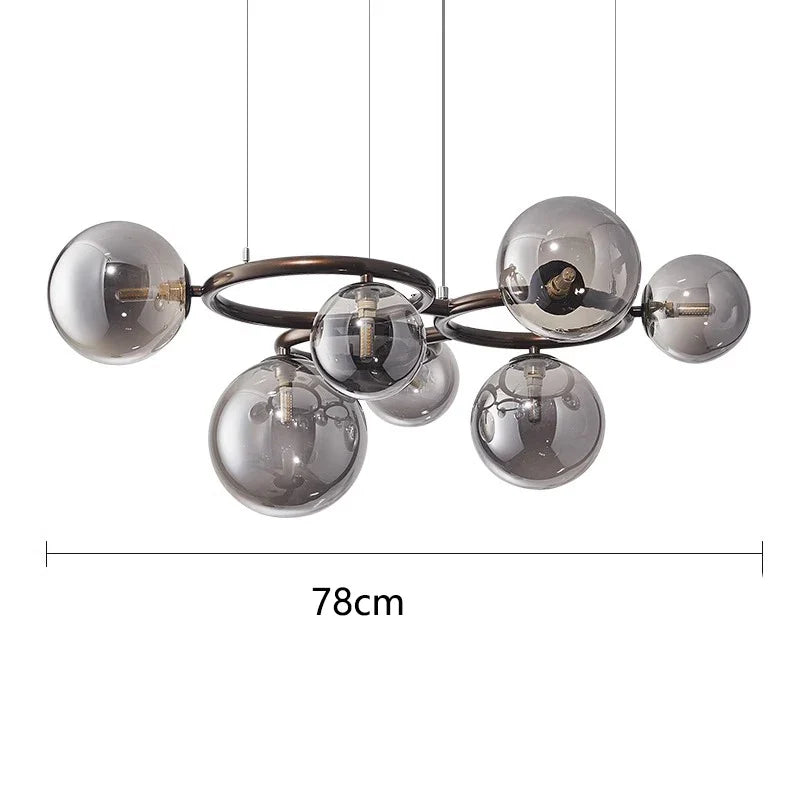 Lustres de décoration nordique pour salle à manger lustre lampes suspendues lampes suspendues pour plafonnier éclairage intérieur