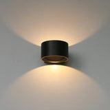 led applique murale rond aluminium ac90-260v