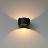 applique murale led ronde en aluminium pour décoration hôtelière