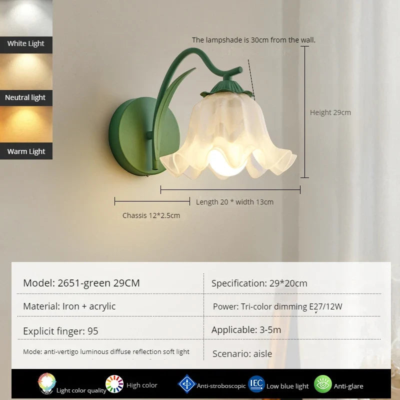 applique murale led moderne style nordique décoration intérieure