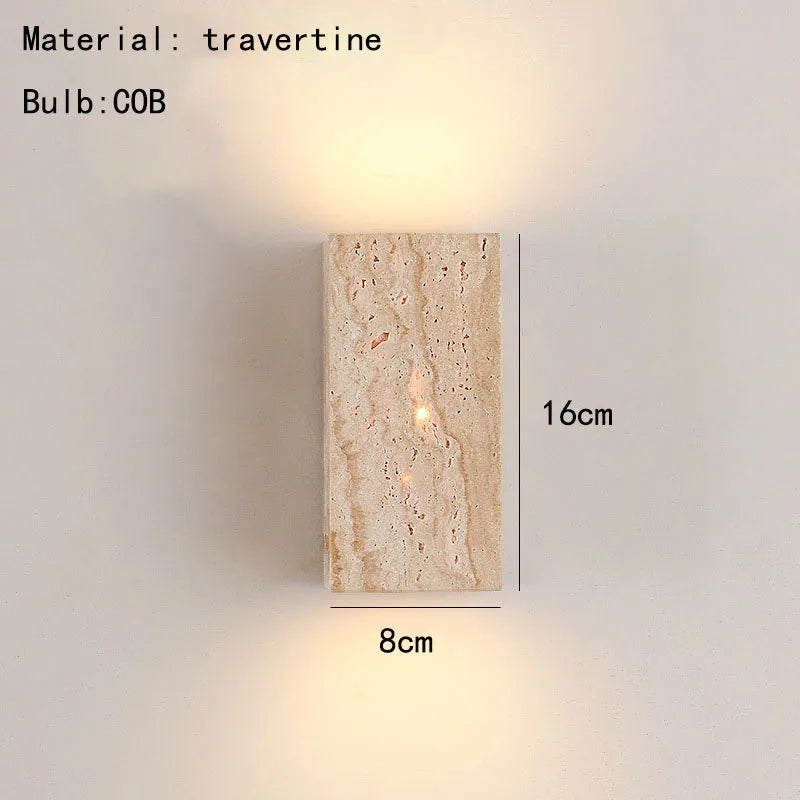 Applique murale led créative cuboïde 3000k pour escaliers allée