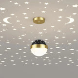 lustre moderne projection ciel étoilé éclairage intérieur décoratif
