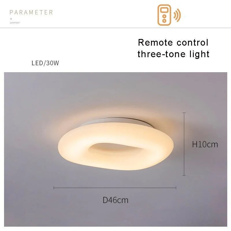 lustre moderne nordique nuage led décoration suspendue