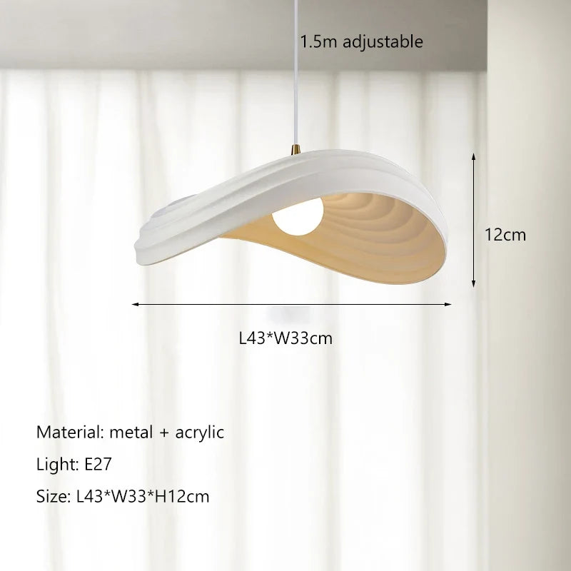 lustre style wabi sabi nordique led pour décoration maison