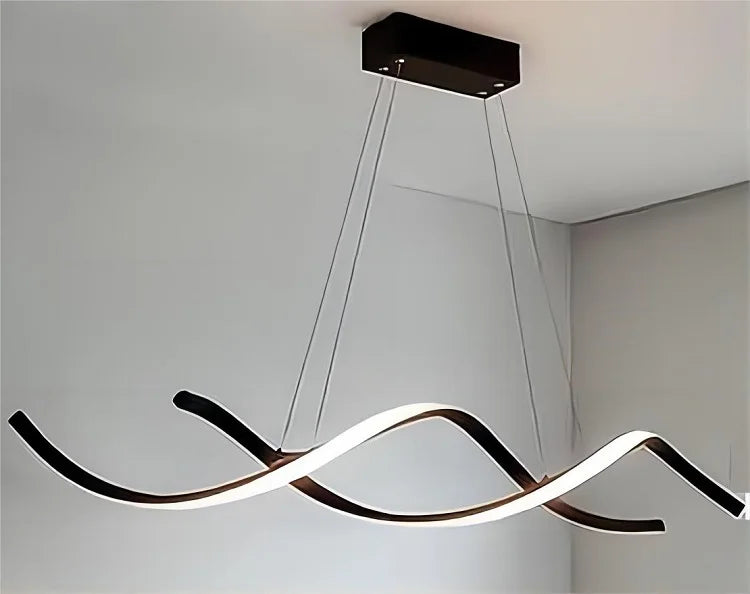 lustre de luxe moderne créatif design minimaliste épuré pour bar