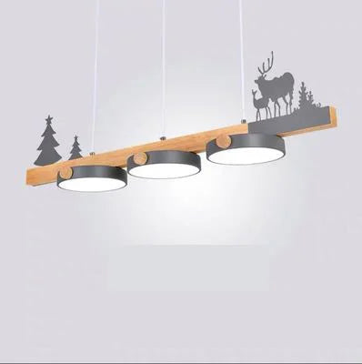 Lustre de style scandinave suspension LED lumières bar restaurant suspension lampe salle intérieure plafond lustre usine en gros