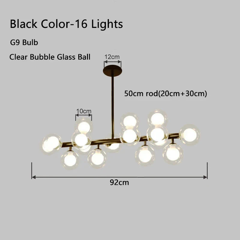 lampe design scandinave en verre laiteux avec support