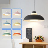 Suspension moderne nordique LED créative design macaron pour intérieur