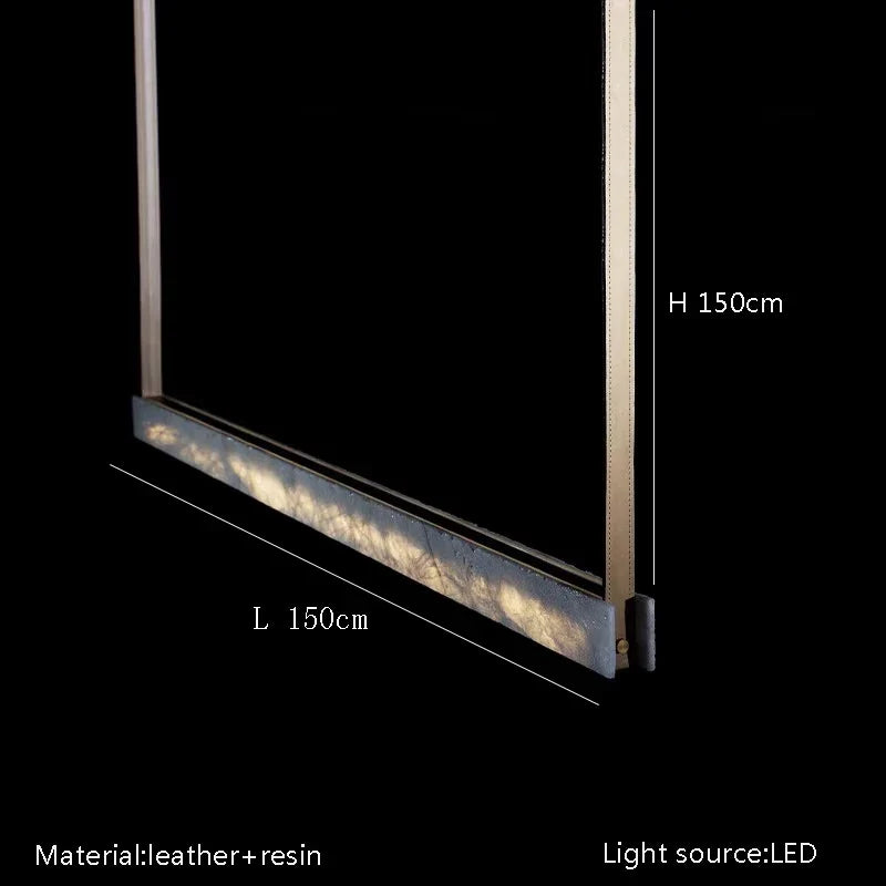 lustre led moderne minimaliste imitation marbre haut de gamme