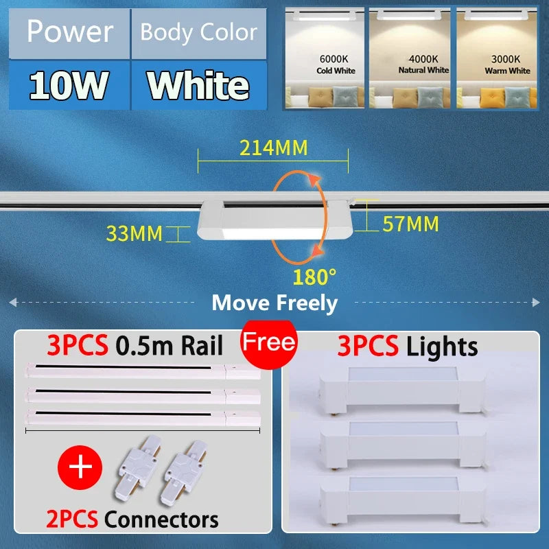 ensemble de plafonniers led pour magasin de vêtements