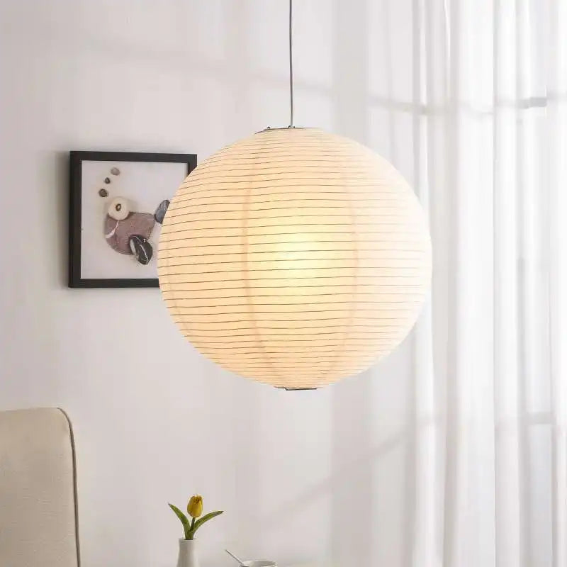 suspension en papier de riz style japonais pour décoration intérieure