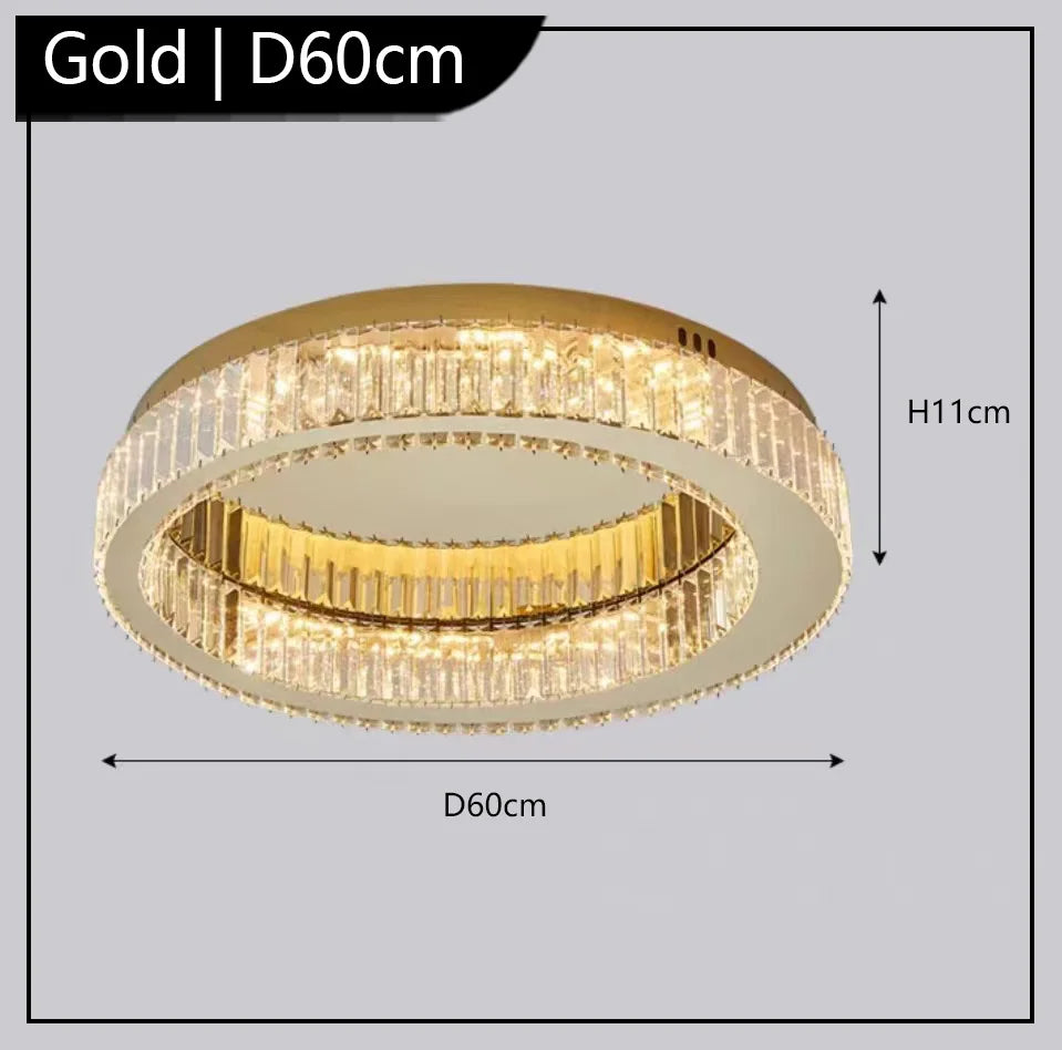 lustre de luxe postmoderne en cristal winfordo wf-xd006