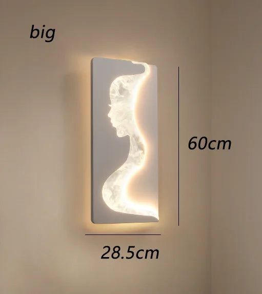 applique murale led nuage moderne pour décoration intérieure lumineuse