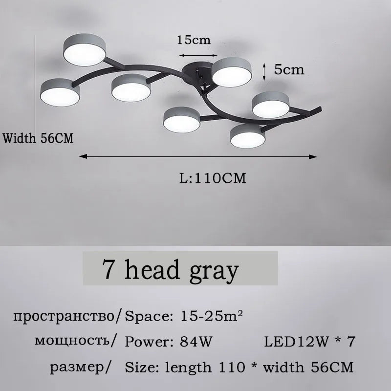 plafonnier led design moderne pour éclairage intérieur élégant