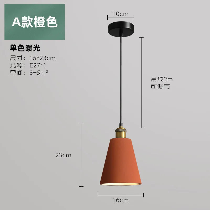 Suspension LED de Style industriel