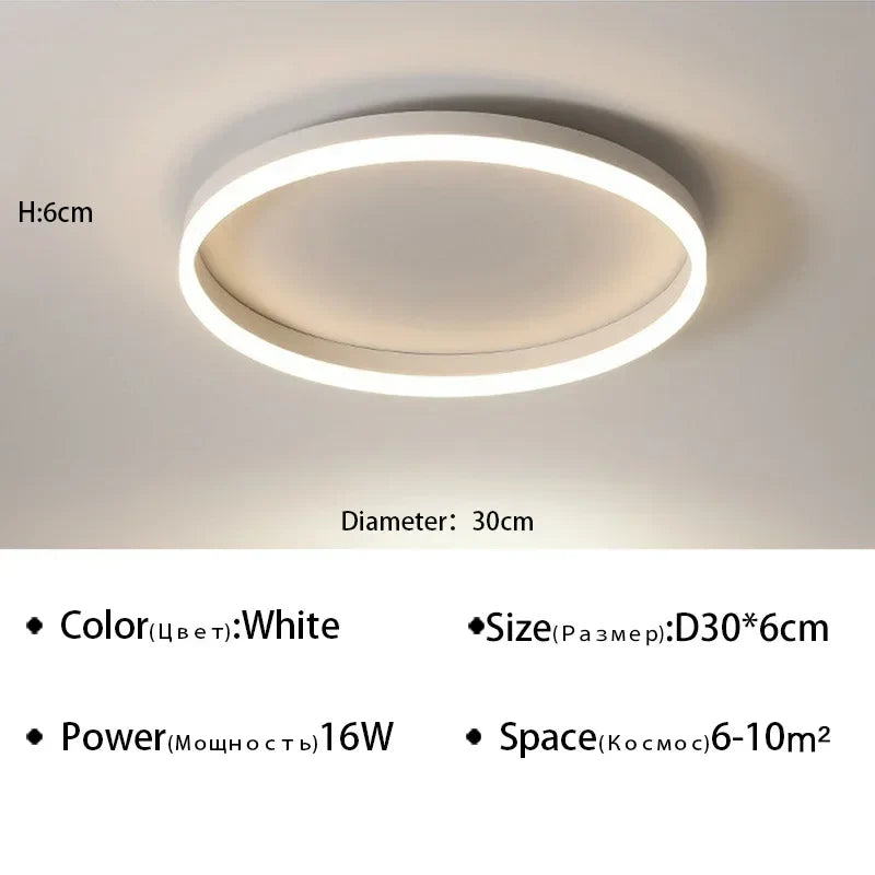 plafonnier moderne à leds pour décoration intérieure élégante et lumineuse