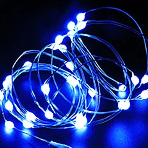 guirlande lumineuse led en fil de cuivre pour fêtes et décorations