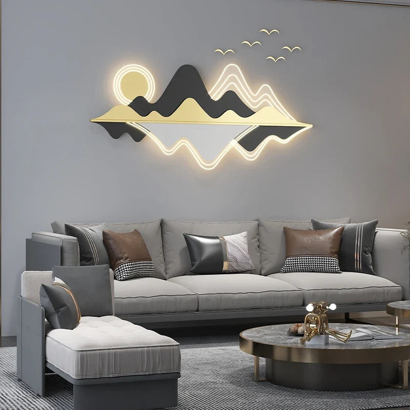 applique murale moderne décorative pour intérieur créatif et élégant