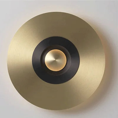 applique murale en cuivre sculpté avec lumières led décoratives