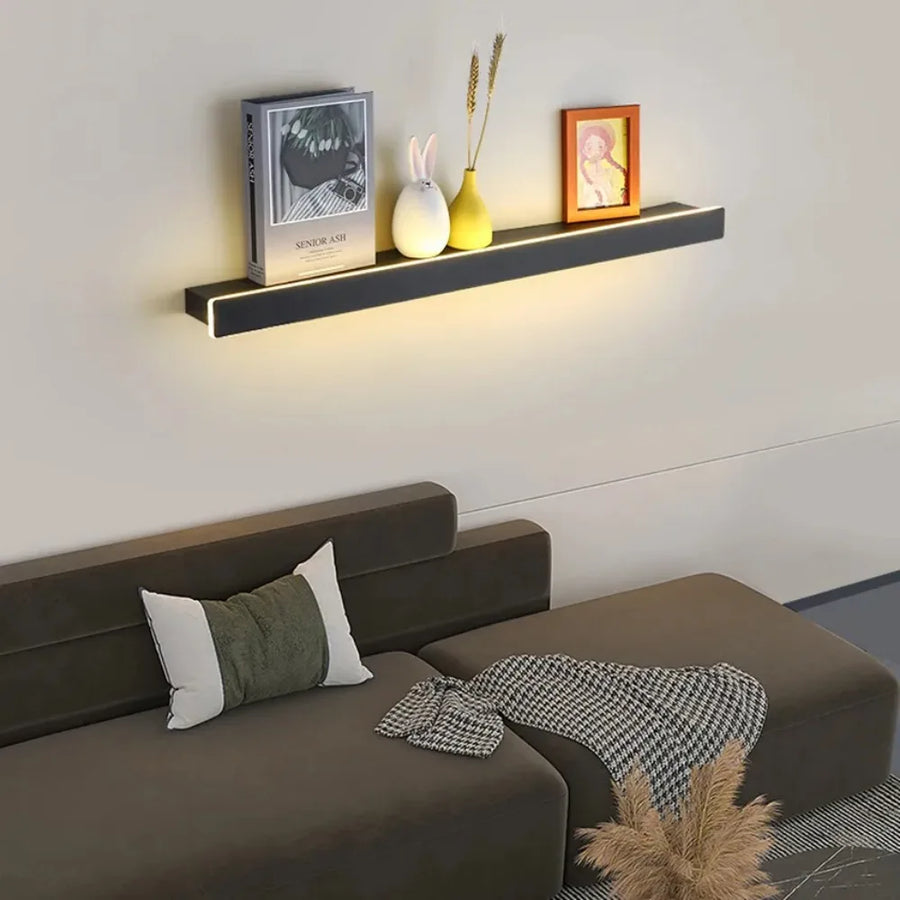 Étagère de chevet applique LED bande intérieure applique salon couloir fond mur suspension éclairage décoratif
