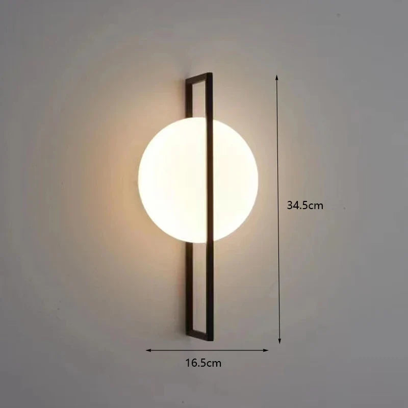 applique murale led moderne design pour lecture et protection des yeux