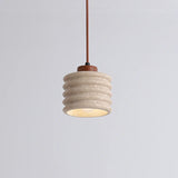 suspension en pierre naturelle rétro à led pour décoration intérieure