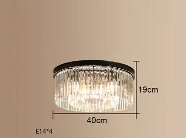 lustre en cristal suspendu pour éclairage intérieur design élégant