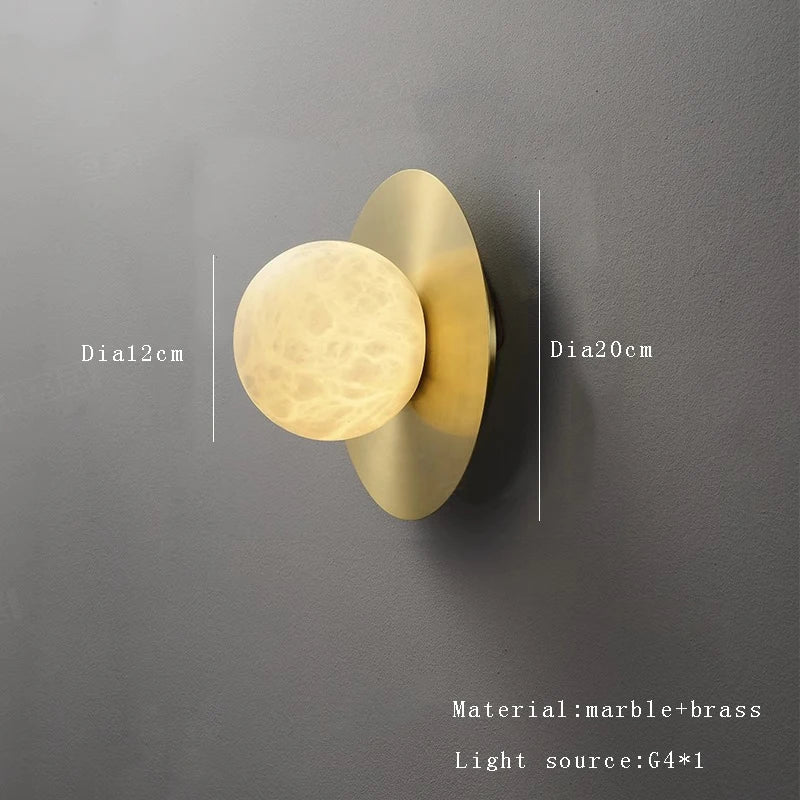 Applique murale Led rétro créative