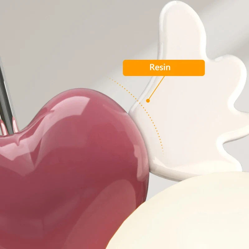 lustre d'amour animé moderne pour chambre d'enfant fille
