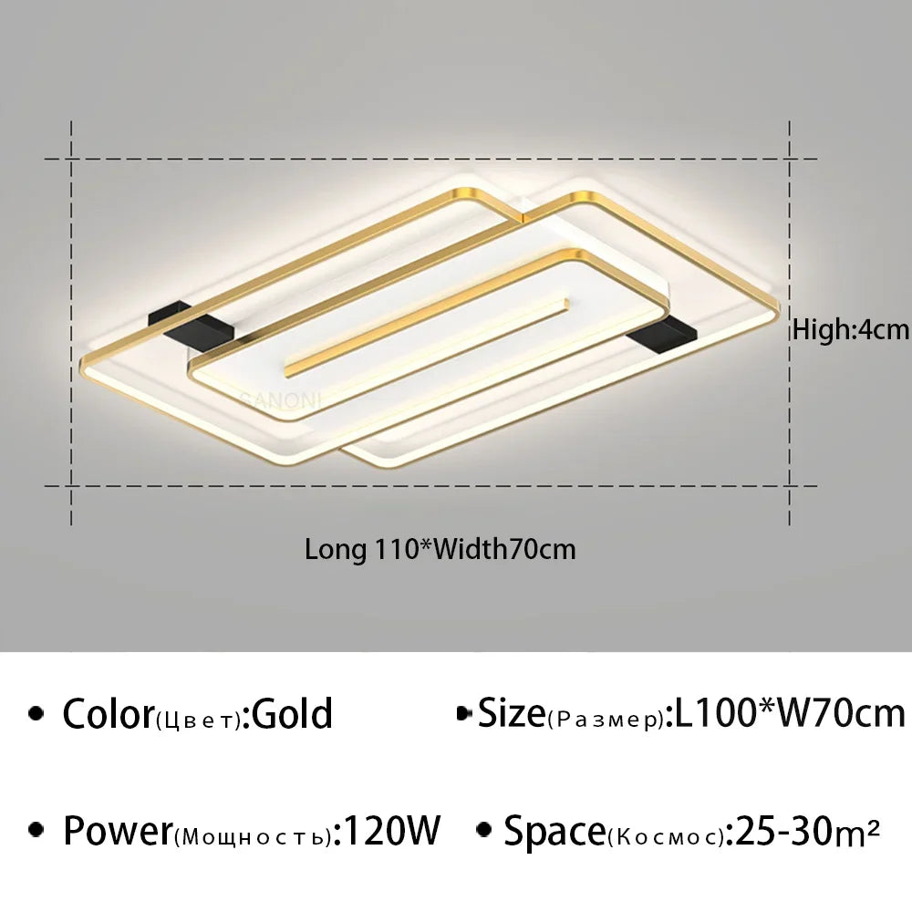 plafonnier led moderne pour décoration intérieure élégante