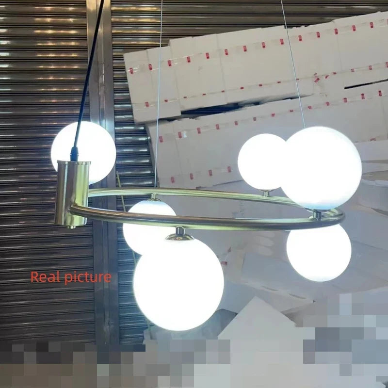 ampoule suspendue moderne en verre avec fil réglable idéale pour décorer