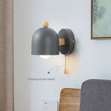 applique murale led macaron nordique décoration moderne avec interrupteur