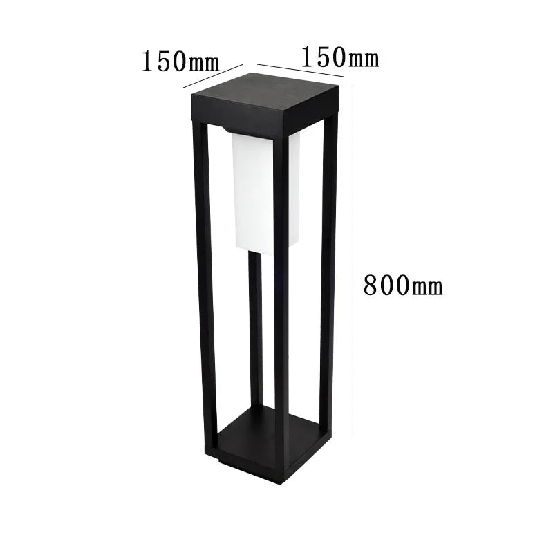 lampe de jardin à led pour décoration extérieure
