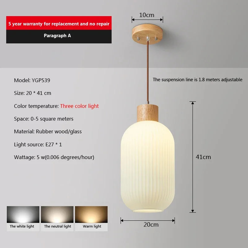 plafonnier moderne en verre style japonais pour décoration intérieure