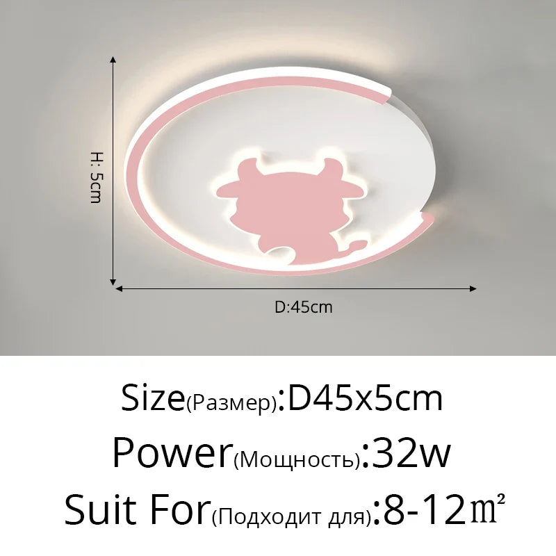 plafonnier led moderne pour éclairage intérieur décoratif
