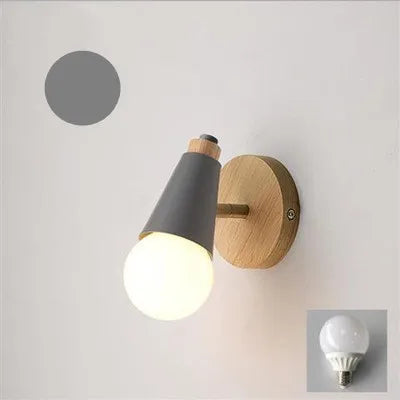 Nordique Simple applique chambre d'enfant chambre chevet canapé fond mur Led lumières allée escalier couloir décor éclairage