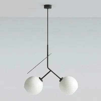 Glass Cherry Pendant Lights Italy Suspension Chandelier Hanging Lamp Red/White