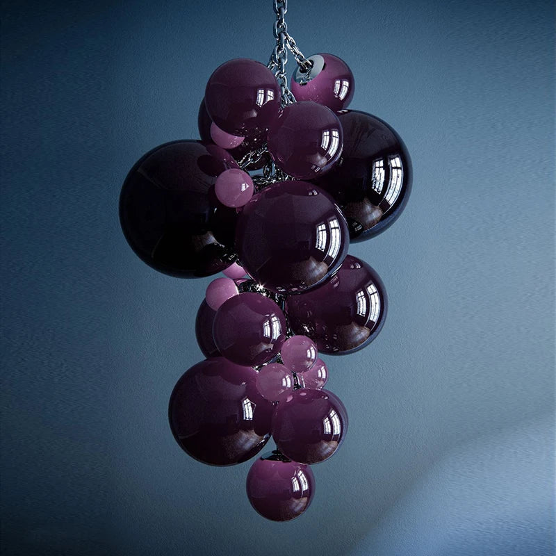 plafonnier led suspendu design nordique moderne en forme de raisin 2023