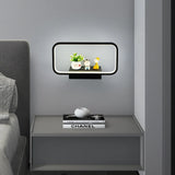 applique murale moderne tactile avec variateur et charge usb sans fil