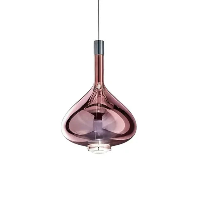 Italy Design LED Glass Pendant Lamp for Hotel Kitchen Restaurant Bar Decor Chandeliers Suspension Lustre Hanging Lighting