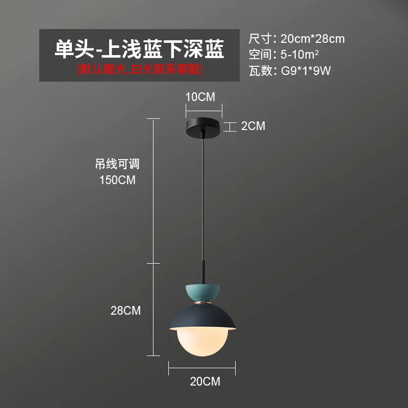 lampe de chevet moderne nordique créative pour décoration intérieure