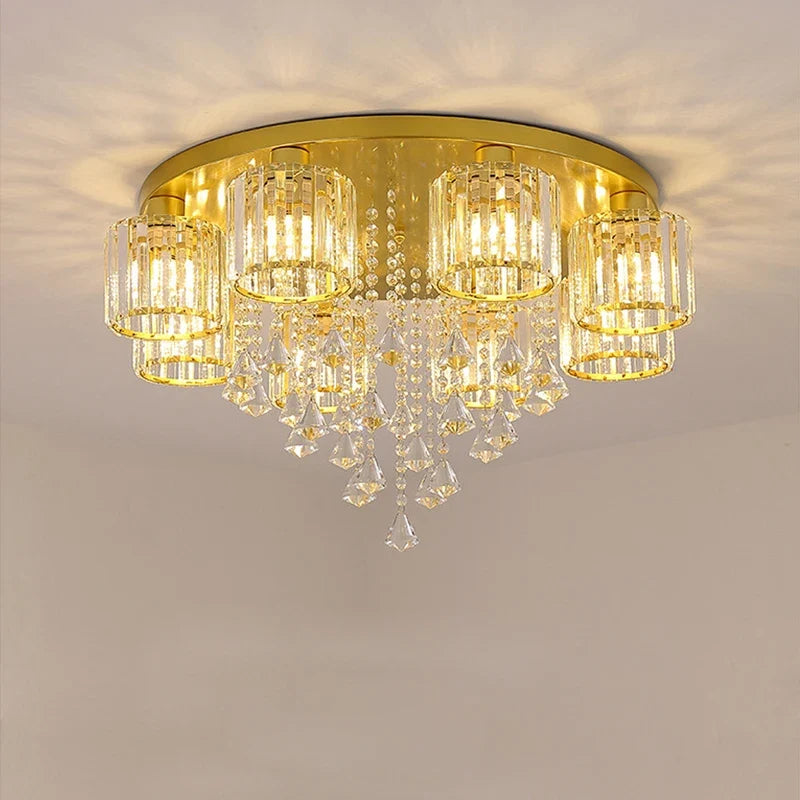 plafonnier led moderne à intensité variable pour intérieur