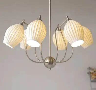 lustre bauhaus en céramique pour intérieur élégant et moderne