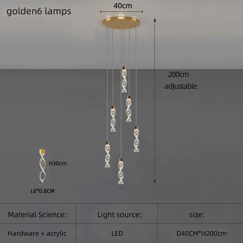 lustre décoratif pour un éclairage élégant et moderne